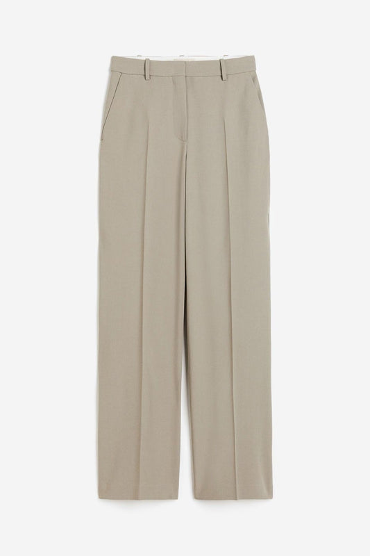 Beige trousers